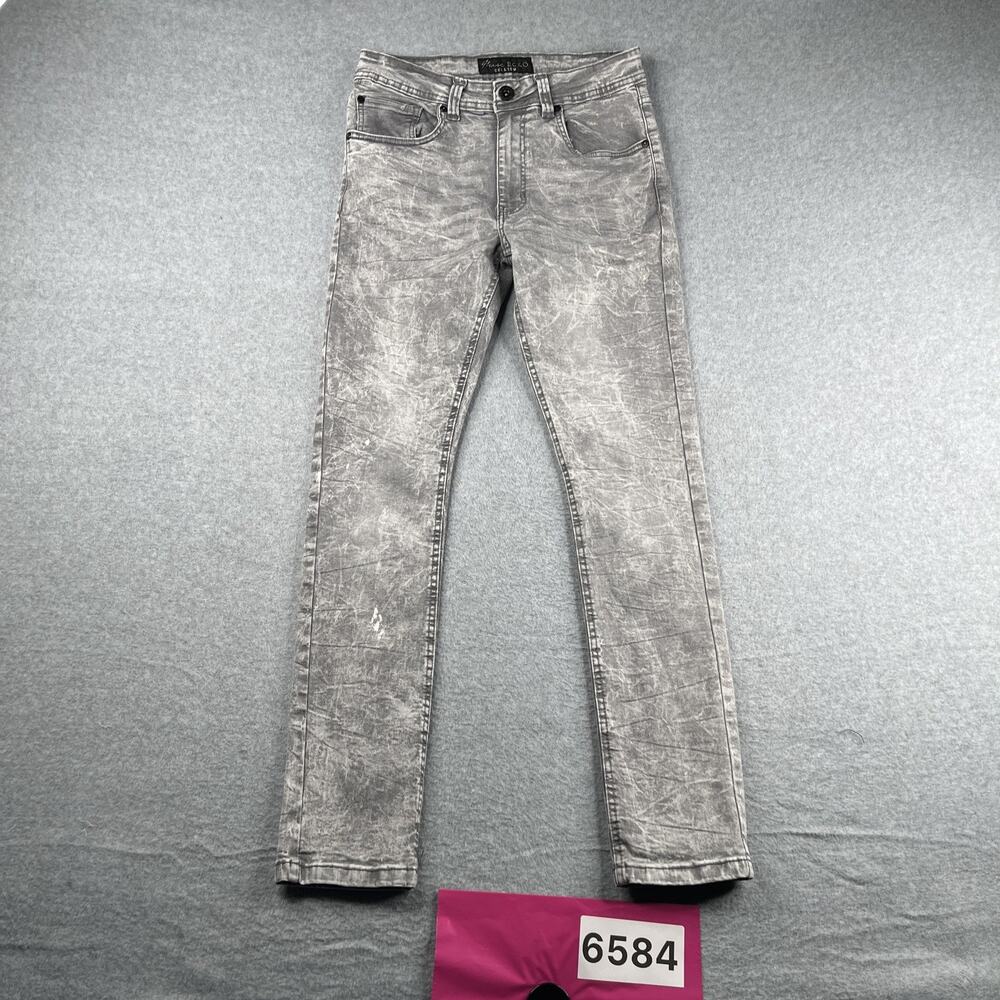 Marc Ecko Cut & See Jeans Gray Distressed Men’s 30x32 *SEE